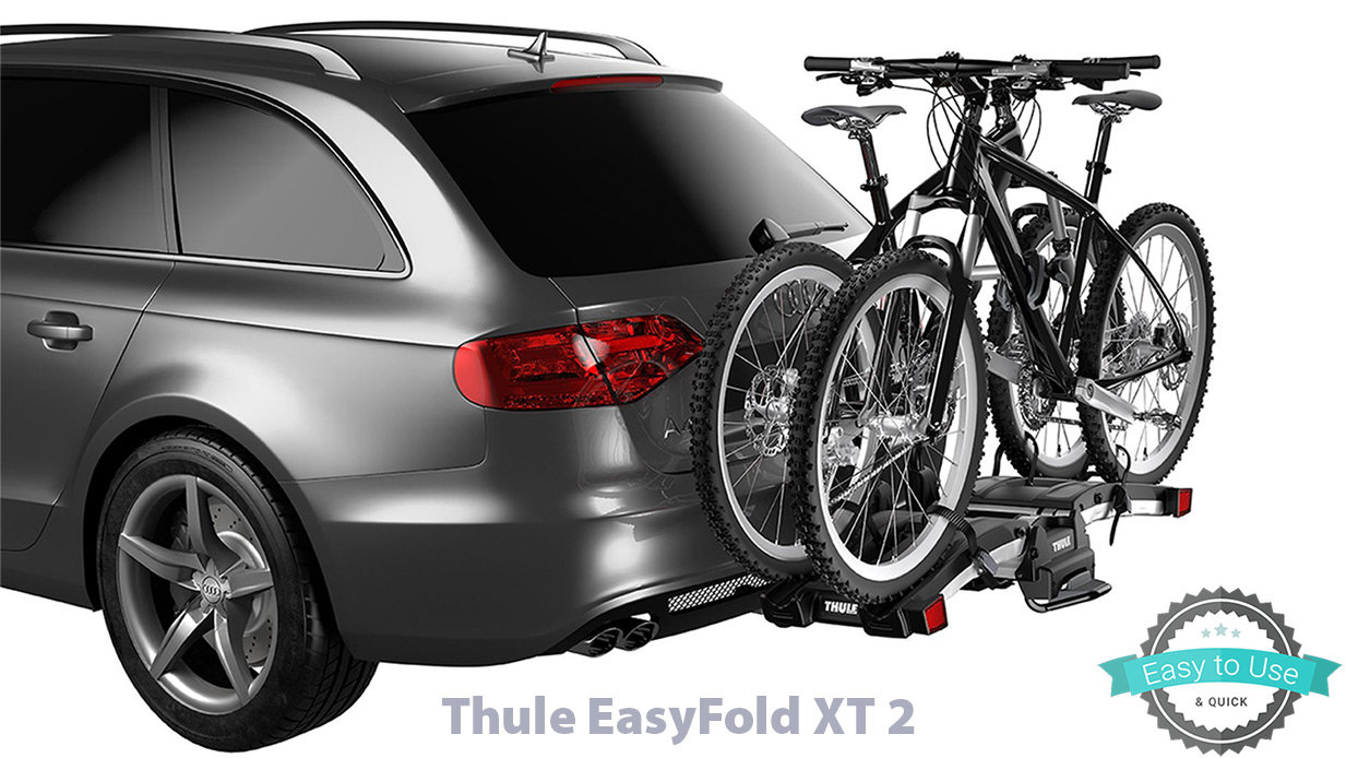 thule easyfold xt 2 hitch rack